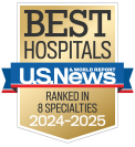  U.S. News & World Report Best Hospitals – ranked in 11 specialties © U.S. News